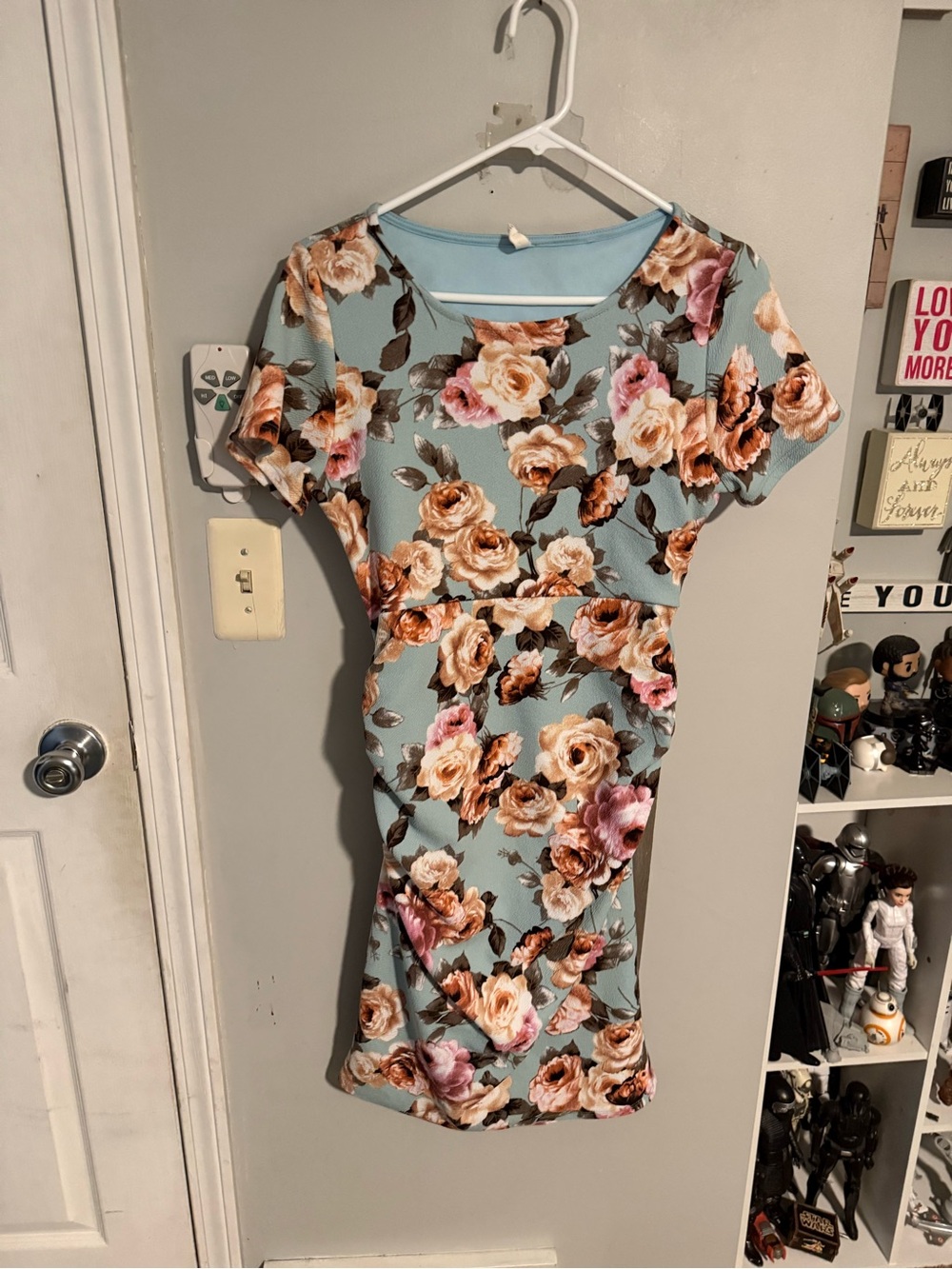 PinkBlush Floral Maternity Dress Size M
